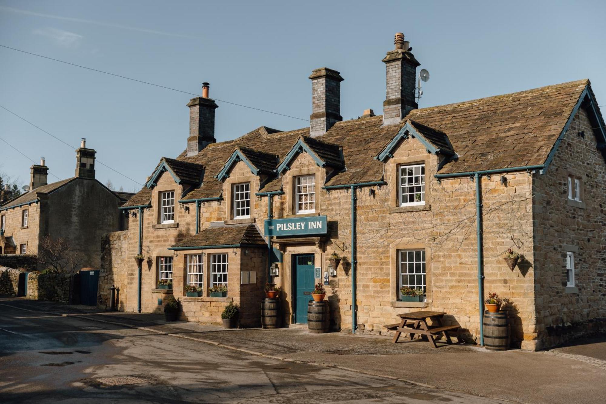 The Pilsley Inn - Chatsworth Baslow Kültér fotó